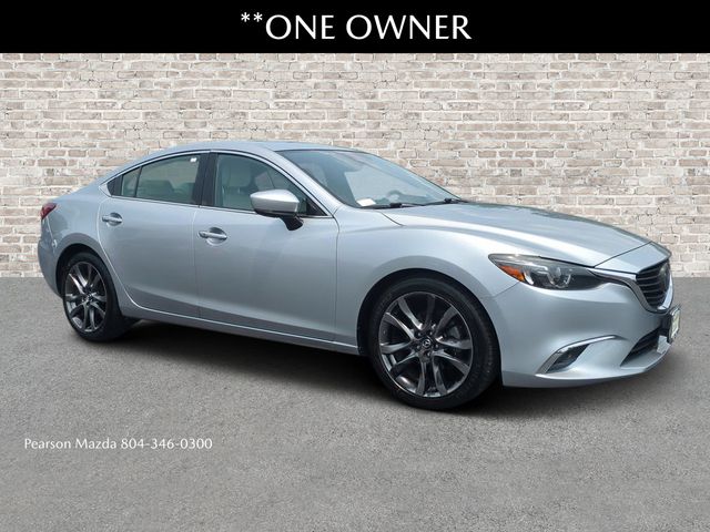 Silver Metallic 2017 Mazda MAZDA6 Sedan Front-Wheel Drive 6-Speed Automatic