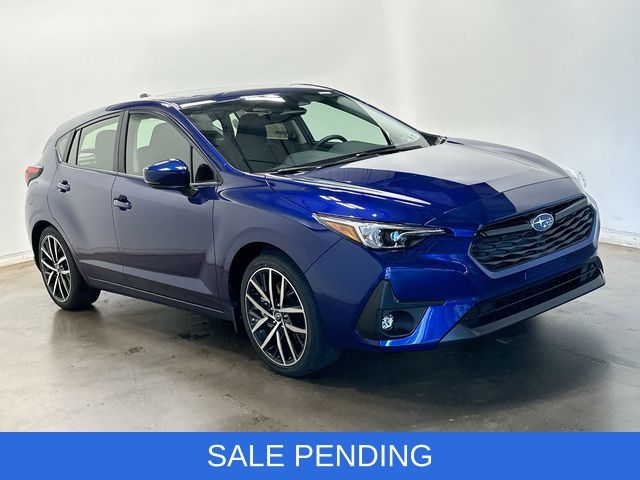 2026 Subaru Impreza Sport Blue at Rafferty Subaru