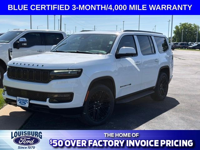 Bright White Clearcoat 2022 Jeep Wagoneer SUV / Crossover Four-Wheel Drive 8-Speed Automatic