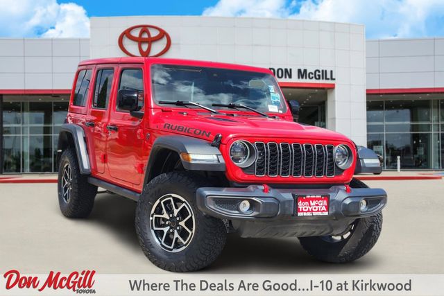 2025 Jeep Wrangler Rubicon Red at Bayshore Chrysler Jeep Dodge Ram