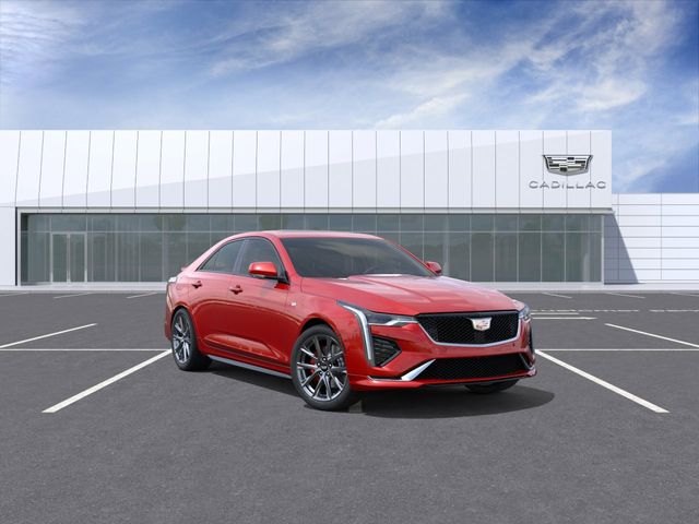 Radiant Red Tintcoat 2026 Cadillac CT4 Sport RWD Sedan Rear-Wheel Drive 8-Speed Automatic