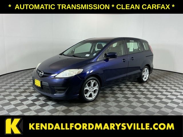 Stormy Blue Mica 2010 Mazda MAZDA5 Minivan Front-Wheel Drive 5-Speed Automatic