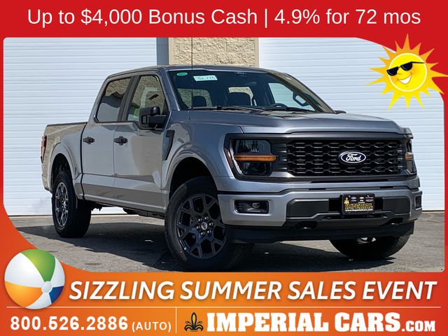 Silver Metallic 2026 Ford F-150 Pickup Truck Four-Wheel Drive Automatic