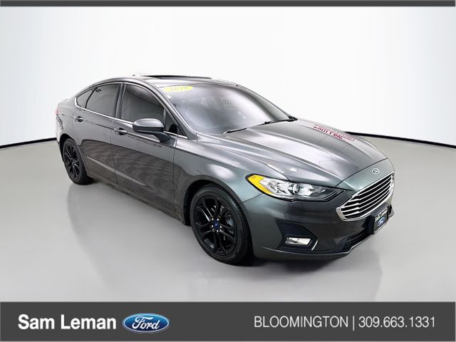 Gray (Magnetic) 2019 Ford Fusion SE Sedan Front-Wheel Drive 6-Speed Automatic