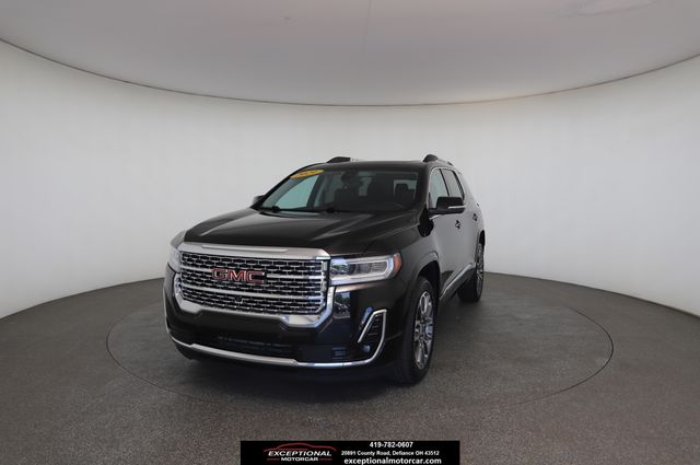 Black (Ebony Twilight Metallic) 2021 GMC Acadia Denali AWD SUV / Crossover Four-Wheel Drive 9-Speed Automatic