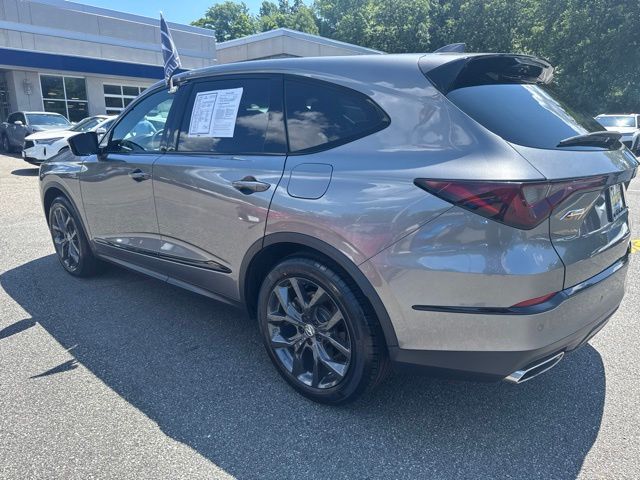 2023 Acura MDX A-Spec - Liquid Carbon Metallic exterior view 6