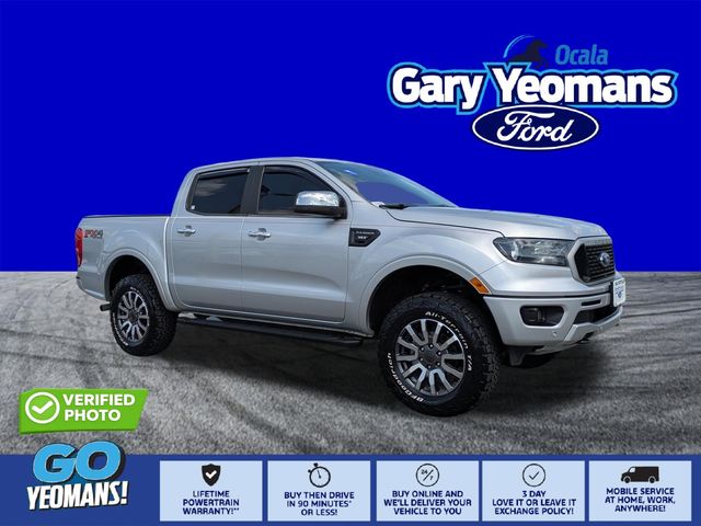 Ingot Silver 2019 Ford Ranger Pickup Truck Four-Wheel Drive Automatic