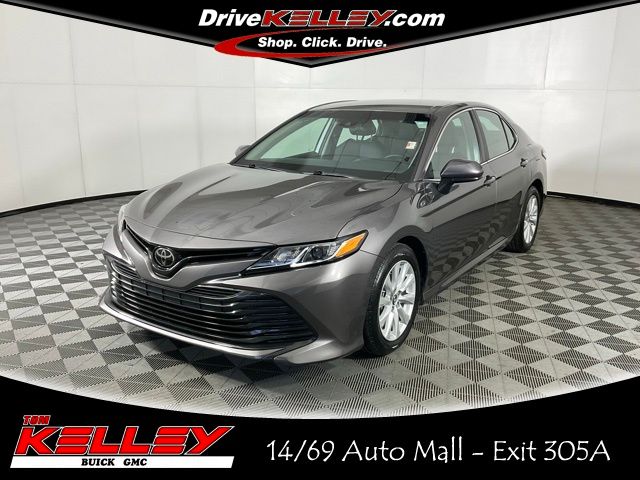Predawn Gray Mica 2018 Toyota Camry LE Sedan Front-Wheel Drive 8-Speed Automatic