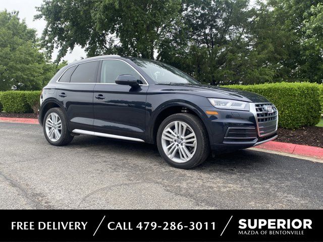 Moonlight Blue 2018 Audi Q5 2.0 TFSI quattro Premium Plus SUV / Crossover All-Wheel Drive 7-Speed Automatic
