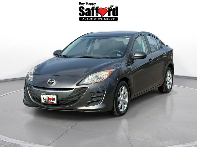 Gray (Graphite Mica) 2010 Mazda MAZDA3 i Touring Sedan Front-Wheel Drive 5-Speed Automatic