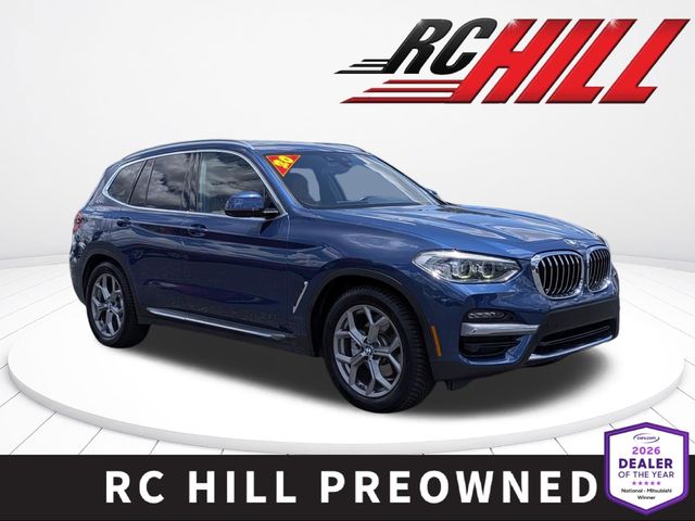 Phytonic Blue Metallic 2020 BMW X3 SUV / Crossover All-Wheel Drive 8-Speed Automatic