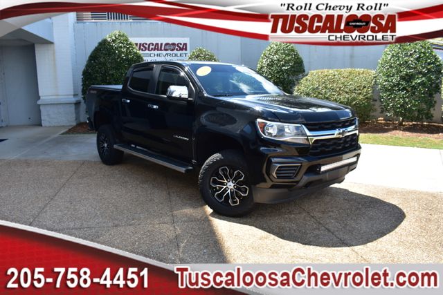 Black 2022 Chevrolet Colorado Pickup Truck Four-Wheel Drive 8-Speed Automatic