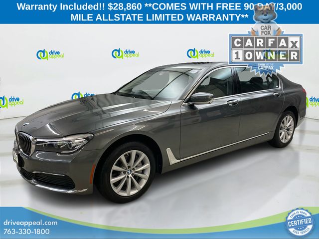 Magellan Gray Metallic 2019 BMW 7 Series 740i xDrive AWD Sedan All-Wheel Drive 8-Speed Automatic
