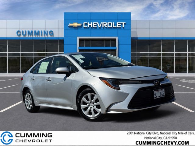 Classic Silver Metallic 2024 Toyota Corolla Sedan Front-Wheel Drive Continuously Variable Transmission