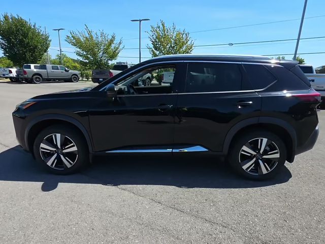 Super Black 2023 Nissan Rogue SUV / Crossover All-Wheel Drive Continuously Variable Transmission