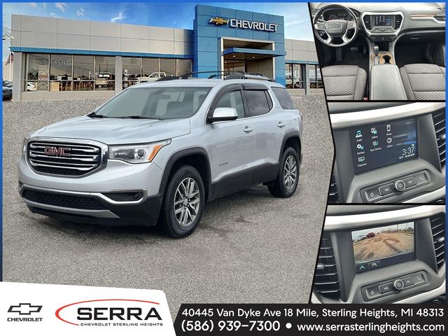 Quicksilver Metallic 2019 GMC Acadia SLE-2 AWD SUV / Crossover Four-Wheel Drive 6-Speed Automatic