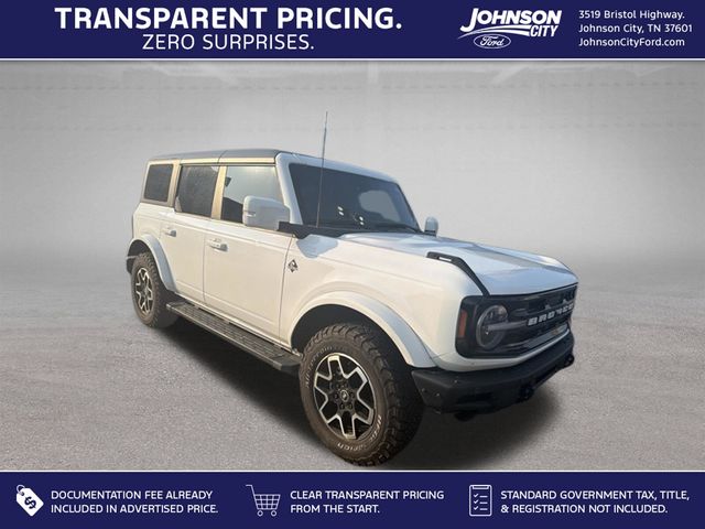 Oxford White 2023 Ford Bronco SUV / Crossover Four-Wheel Drive Automatic