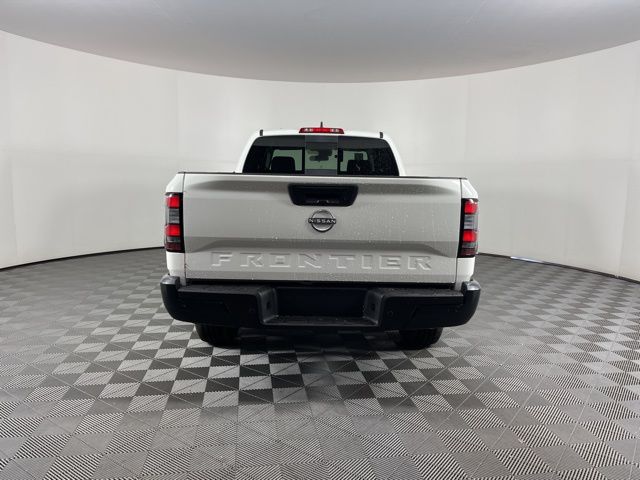 2025 Glacier White Nissan Frontier S RWD Truck