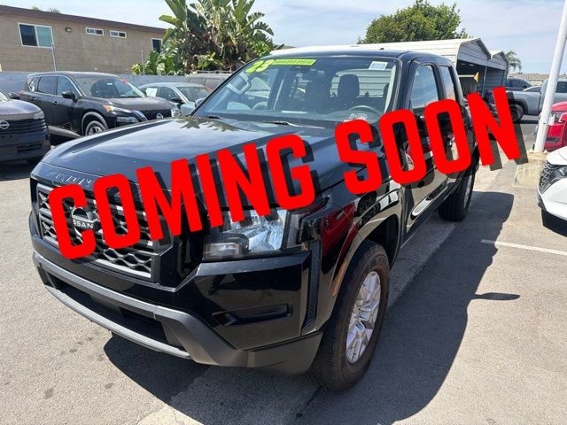Super Black 2023 Nissan Frontier Pickup Truck Four-Wheel Drive 9-Speed Automatic