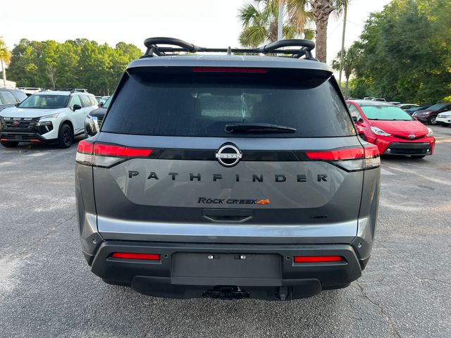 2025 Gun Metallic Nissan Pathfinder Rock Creek 4X4 SUV