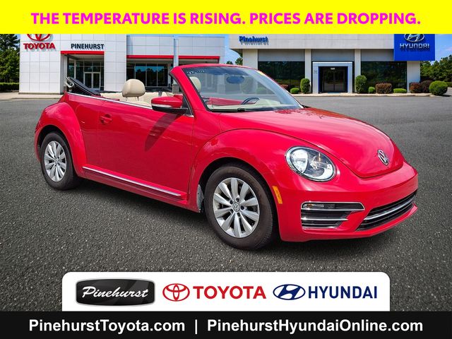 Red 2019 Volkswagen Beetle Convertible Front-Wheel Drive 6-Speed Automatic