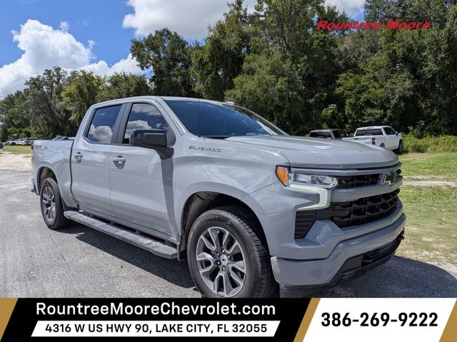 Slate Gray Metallic 2025 Chevrolet Silverado 1500 Pickup Truck Four-Wheel Drive Automatic