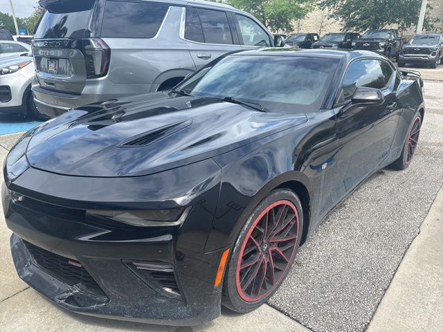Black 2016 Chevrolet Camaro 2SS Coupe RWD Coupe Rear-Wheel Drive 8-Speed Automatic