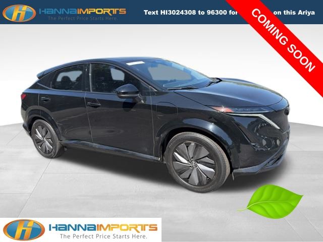 Black Diamond Pearl 2023 Nissan Ariya Evolve+ e-4ORCE SUV / Crossover All-Wheel Drive Continuously Variable Transmission