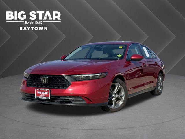 2024 Honda Accord EX Red at Bayway Cadillac of The Woodlands
