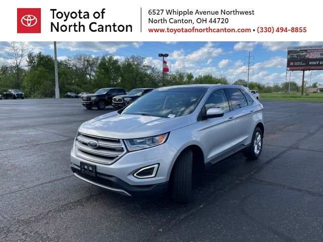 Ingot Silver 2017 Ford Edge SEL AWD SUV / Crossover All-Wheel Drive 6-Speed Automatic