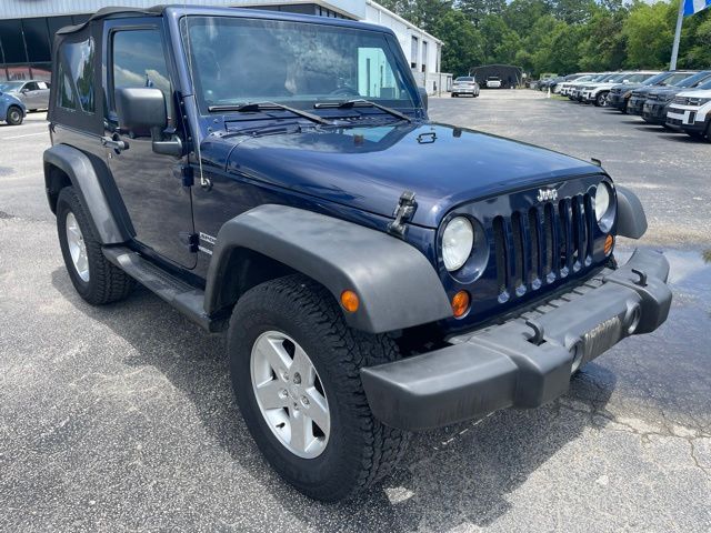 True Blue Pearlcoat 2013 Jeep Wrangler Sport 4WD SUV / Crossover Four-Wheel Drive 6-Speed Manual