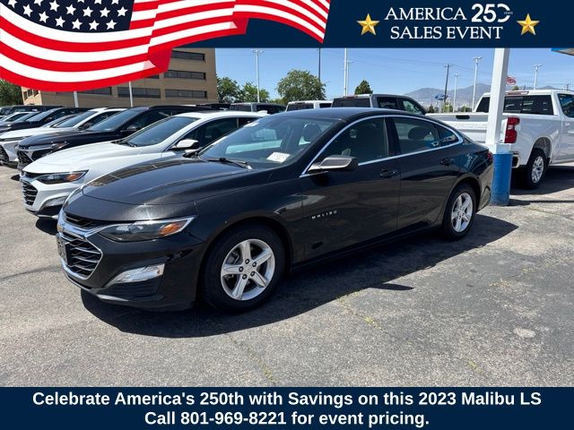 Mosaic Black Metallic 2023 Chevrolet Malibu Sedan Front-Wheel Drive Continuously Variable Transmission