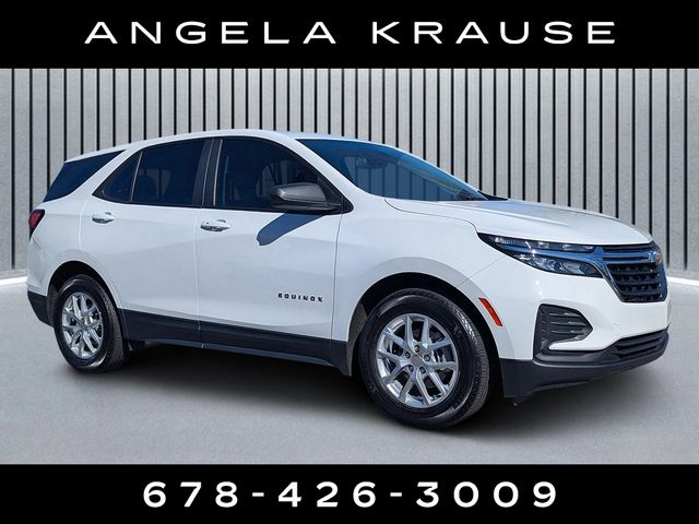 Summit White 2023 Chevrolet Equinox LS FWD with 1LS SUV / Crossover Front-Wheel Drive 6-Speed Automatic Overdrive