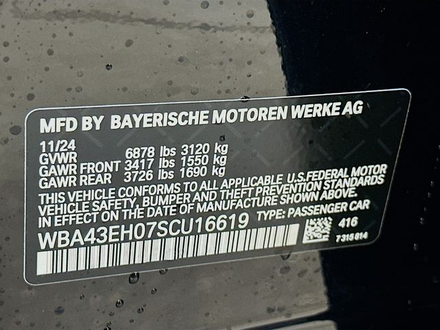 2025 BMW 7 Series 750e xDrive 34