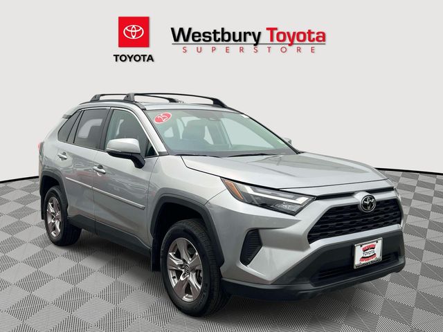 Silver Sky Metallic 2025 Toyota RAV4 SUV / Crossover All-Wheel Drive 8-Speed Automatic