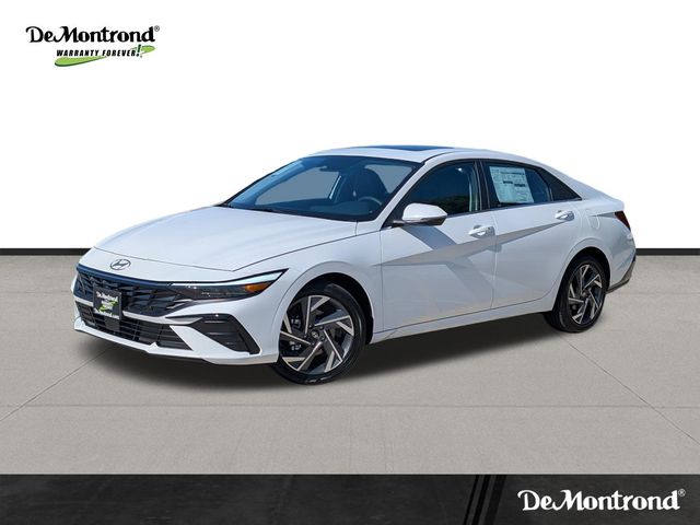 2026 Hyundai Elantra Limited White at Baytown Hyundai