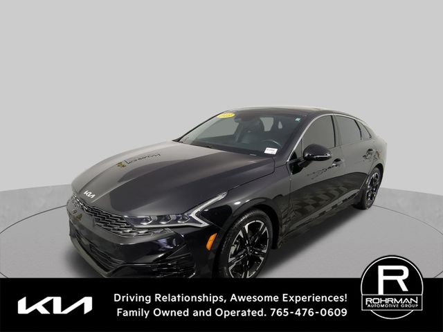Ebony Black 2023 Kia K5 Sedan Front-Wheel Drive 8-Speed Automatic