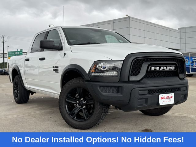 2024 Ram 1500 Classic Warlock White at Wharton Chevrolet GMC