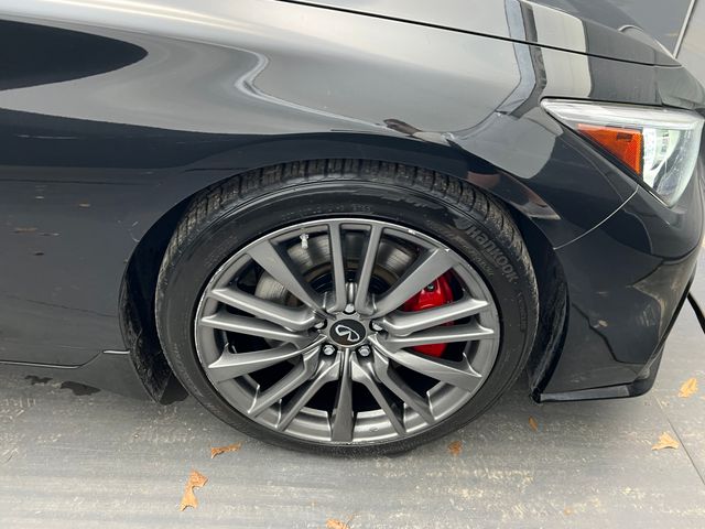 2022 Midnight Black Infiniti Q50 Red Sport 400 RWD Sedan