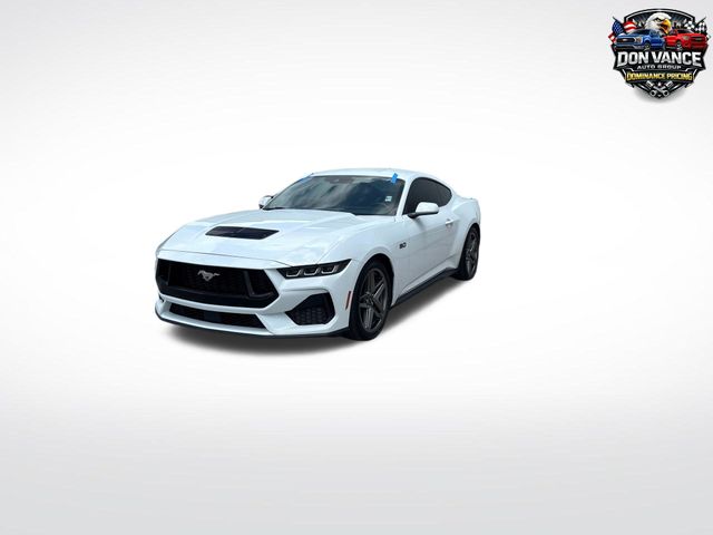 Oxford White 2024 Ford Mustang Coupe Rear-Wheel Drive Automatic