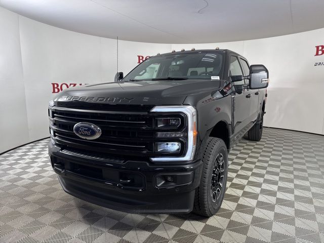 2025 Agate Black Metallic Ford Super Duty F-350 SRW Platinum 4X4 Truck