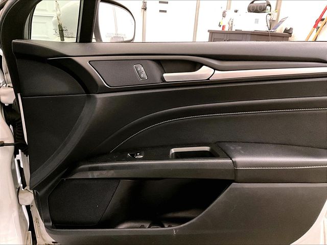 2019 Ford Fusion Titanium White at Grove City Ford