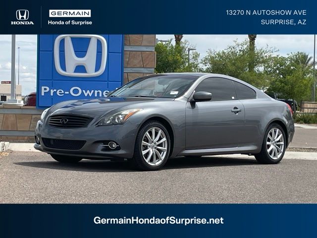 Gray (Graphite Shadow) 2015 INFINITI Q60 Journey Coupe RWD Coupe Rear-Wheel Drive 7-Speed Automatic