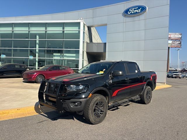 Shadow Black 2021 Ford Ranger XLT SuperCrew 4WD Pickup Truck Four-Wheel Drive Automatic