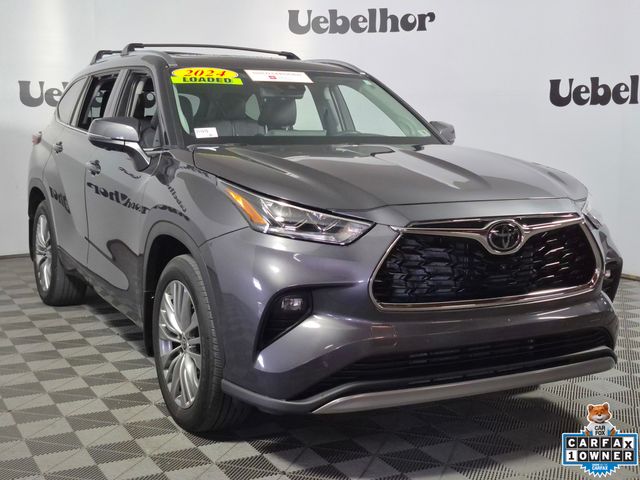 Magnetic Gray Metallic 2024 Toyota Highlander SUV / Crossover All-Wheel Drive 8-Speed Automatic