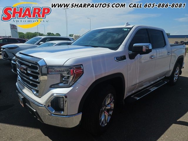 White Frost Tricoat 2021 GMC Sierra 1500 Pickup Truck Four-Wheel Drive Automatic
