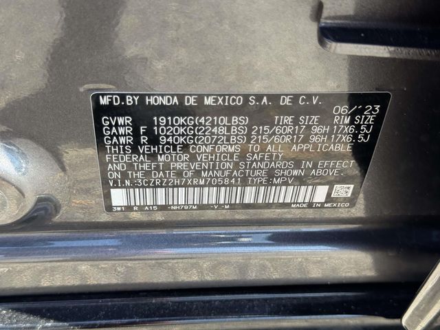Used 2024 Honda HR-V SUV