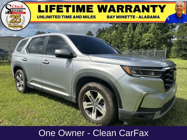 Gray 2025 Honda Pilot EX-L FWD SUV / Crossover Front-Wheel Drive Automatic