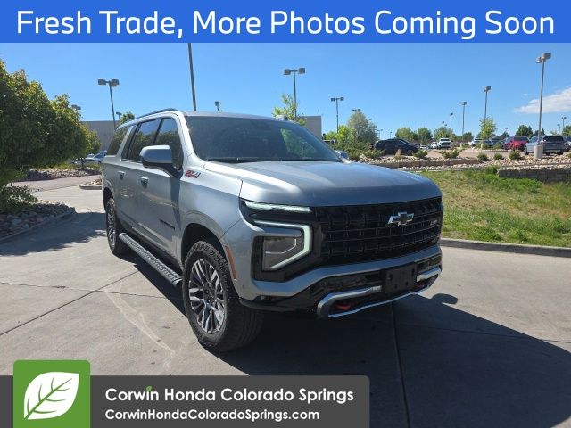 Sterling Gray Metallic 2025 Chevrolet Suburban Z71 4WD SUV / Crossover Four-Wheel Drive
