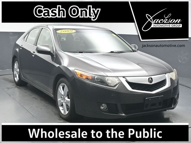 Vortex Blue Pearl 2009 Acura TSX Sedan FWD Sedan Front-Wheel Drive 5-Speed Automatic